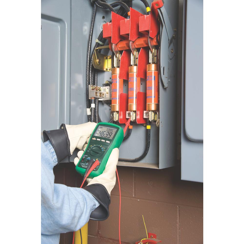 Greenlee DM-810A-C Digital Multimeter with Calibration, TRMS, AC/DC, CAP