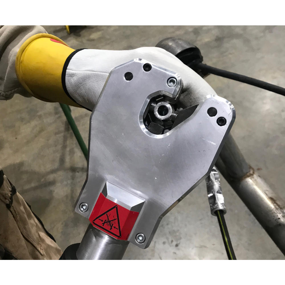 Greenlee EK6ATILXB 6 Ton Crimper, Quad Anderson Top Inline Li-Ion STD, Bare