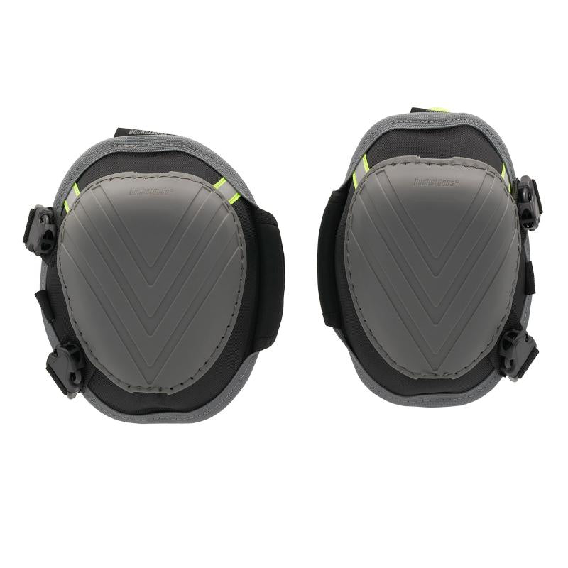 Bucket Boss FX2 Molded Nonmar Knee Pads in Grey