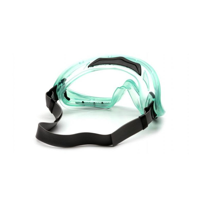 Pyramex GC504TN Direct/Indirect Chemical Green Frame/Clear