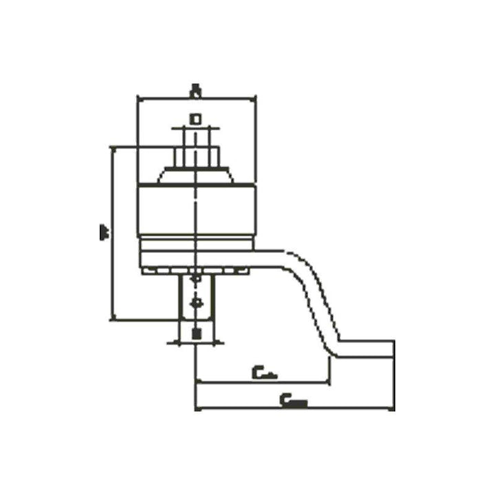 Gedore 2653346 Spare square 1" for DVI20