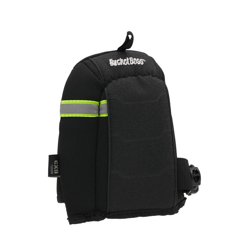 Bucket Boss GX3 Flooring Knee Pads, KneeKeeper HV Kneepads Black