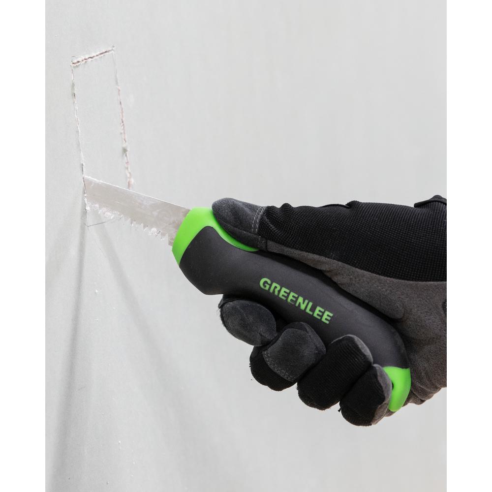 Greenlee 301A Key Hole Saw Ergonomic Handle, 6"