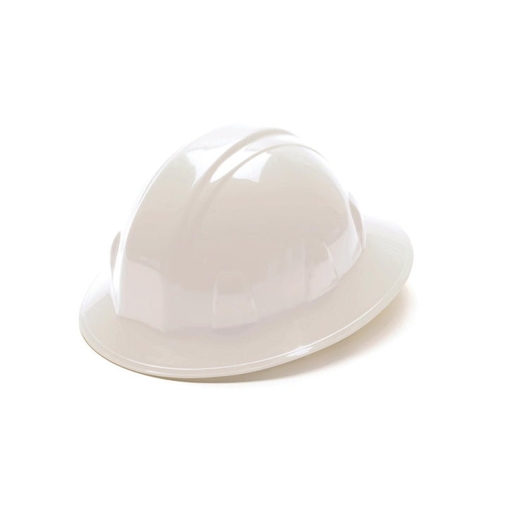 Pyramex HP241 SL Series Full Brim Hard Hat, 4-Point Ratchet Suspension