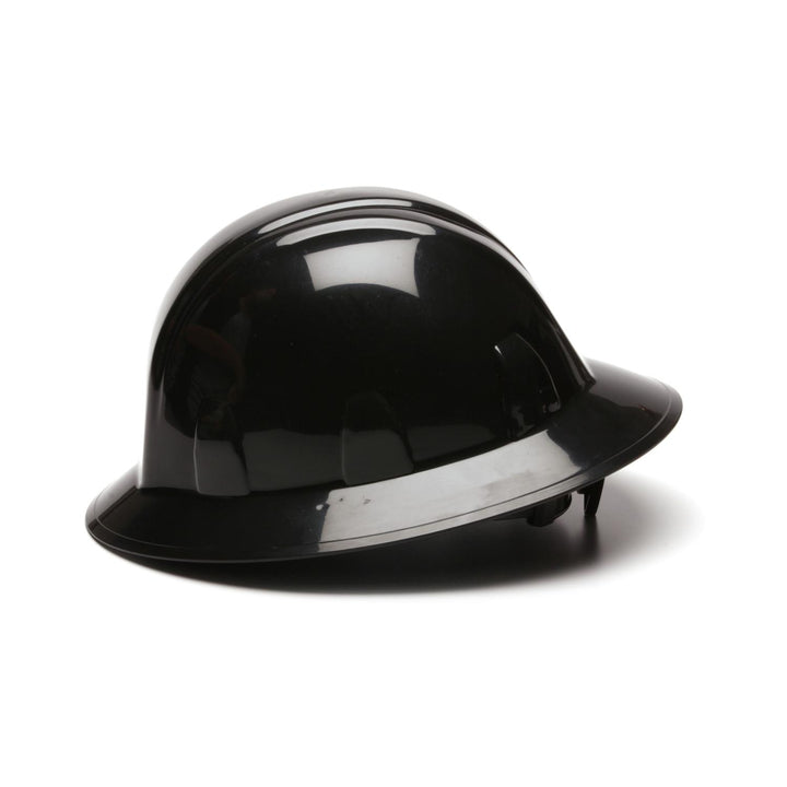 Pyramex HP241 SL Series Full Brim Hard Hat, 4-Point Ratchet Suspension