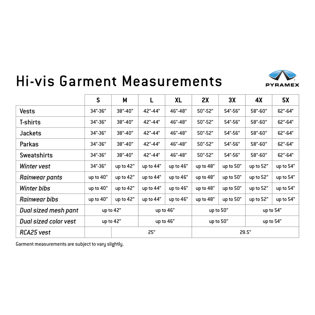 Pyramex Type R - Class 2 Hi-Vis Safety Vest