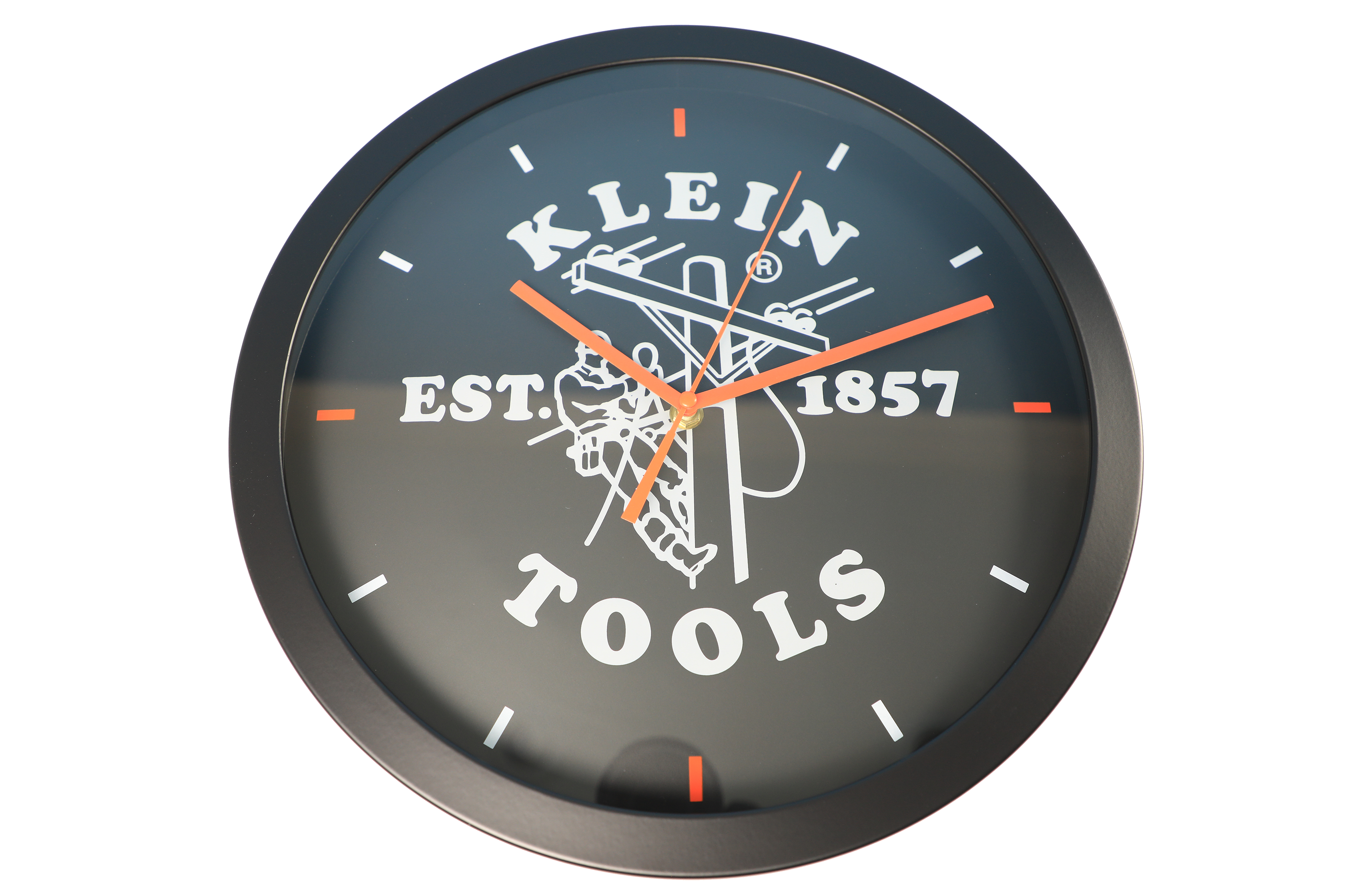 Klein Tools Logo Wall Mount Clock (Orange/Black) – Haus of Tools