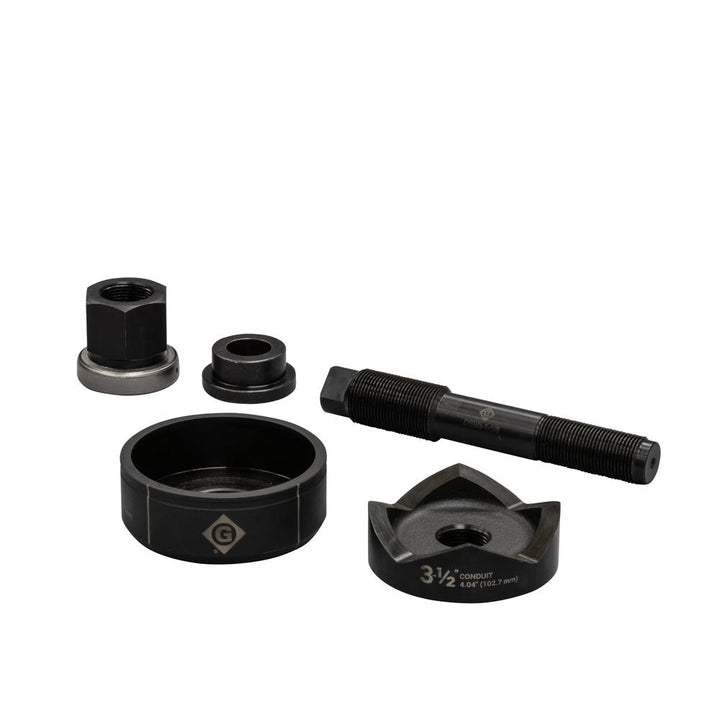 Greenlee K3BB-3-1/2 3-1/2" Conduit Size Manual Knockout Set
