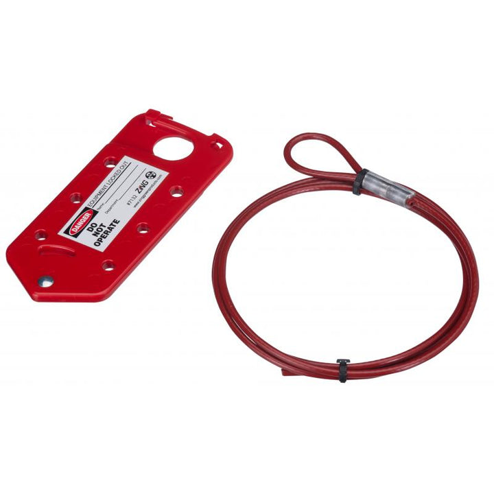 IDEAL 44-829 Cable Lockout, 6' Cable