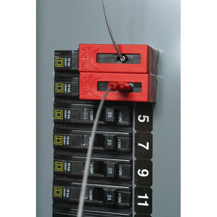 IDEAL 44-769 Mounting Rails, 4", for Circuit Breaker LO Cables