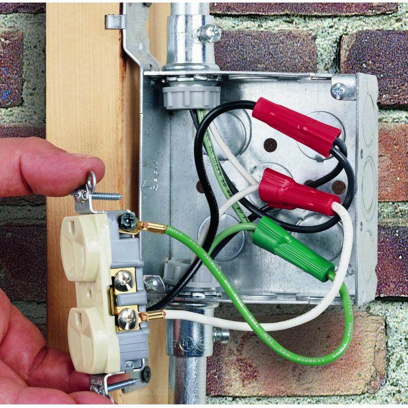 Ideal 30-3470 Non-Grnd Strnd Wire Pigtail- 10 Frk/Strip, 25/Bag