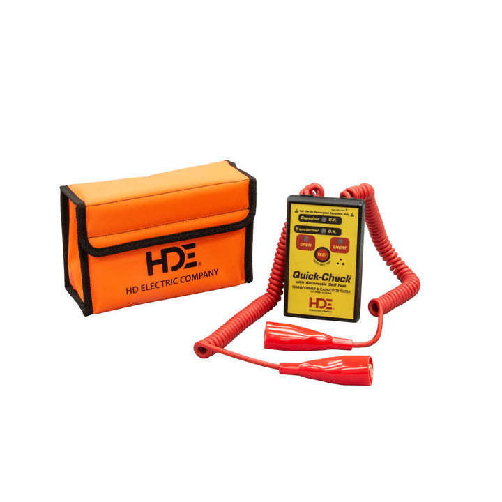 Greenlee QC-AST-M Quick-Check® Transformer and Capacitor Tester, Auto Self-Test, Magnet