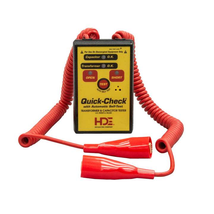 Greenlee QC-AST-M Quick-Check® Transformer and Capacitor Tester, Auto Self-Test, Magnet