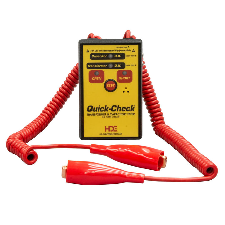 Greenlee QC-MAN-M Quick-Check® Transformer and Capacitor Tester, Manual Self-Test, Magnet