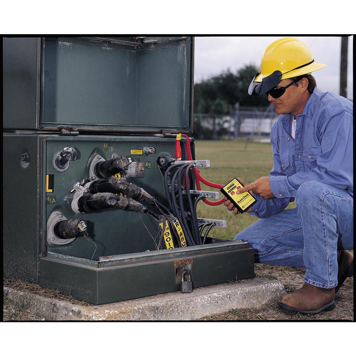 Greenlee QC-MAN-M Quick-Check® Transformer and Capacitor Tester, Manual Self-Test, Magnet