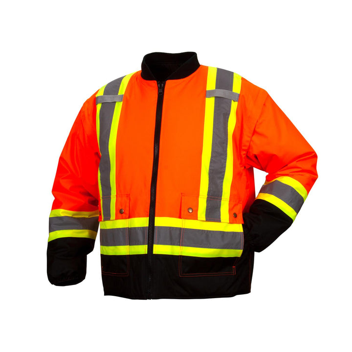 Pyramex RC7P3520 7-in-1 Hi-Vis Orange Parkas