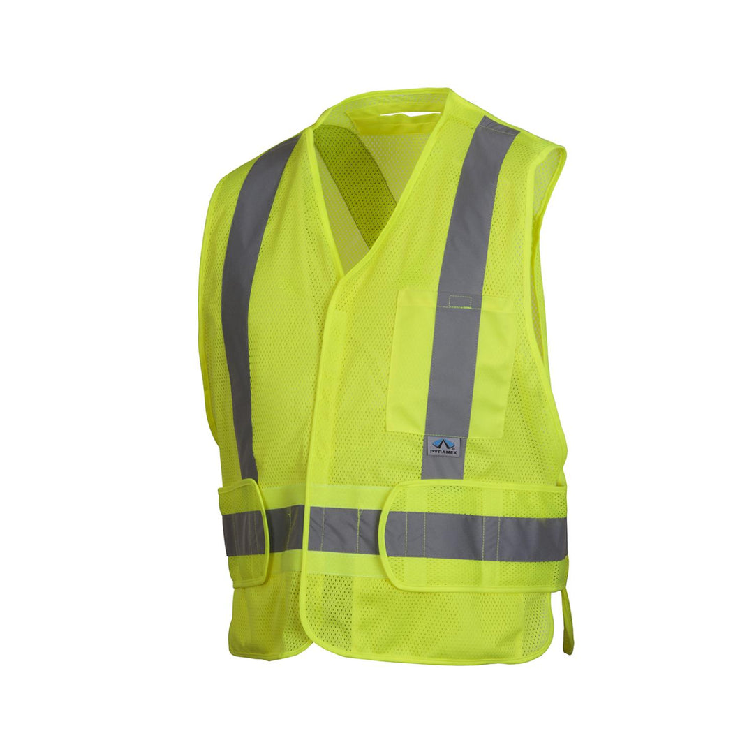 Pyramex RCA25 Type R - Class 2 Hi Vis Lime Safety Vest