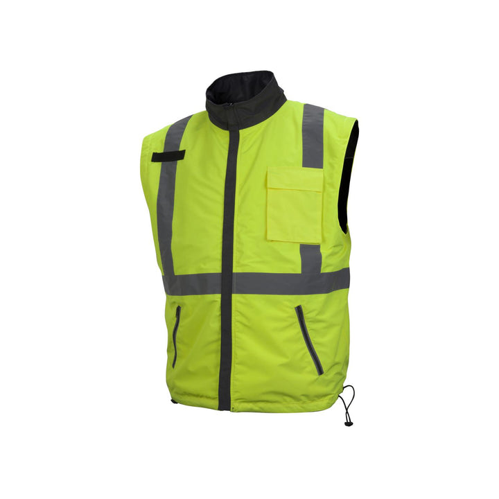 Pyramex RJR3410 Type R - Class 3 Hi-Vis Lime Jacket