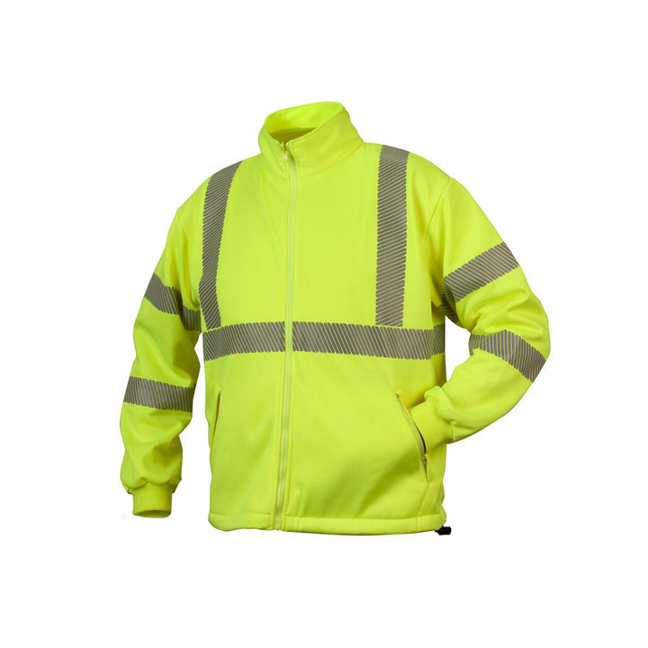 Pyramex RPB3610 Class 3 Hi-Vis Lime Multi-Layer Parka
