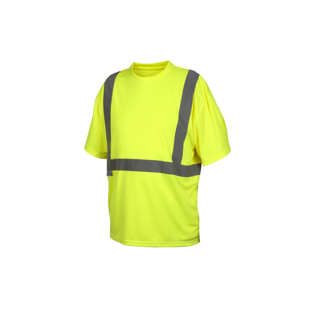 Pyramex RTS2110NP Type R - Class 2 Hi-Vis Lime T-Shirt