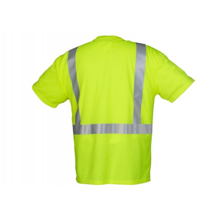 Pyramex RTSHS21 Type R - Class 2 Hi-Vis Lime T-Shirt