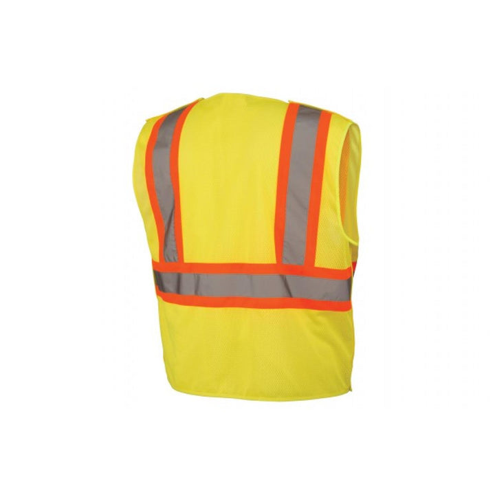 Pyramex RVHL27 Series Type R - Class 2 Hi-Vis Orange Safety Vest