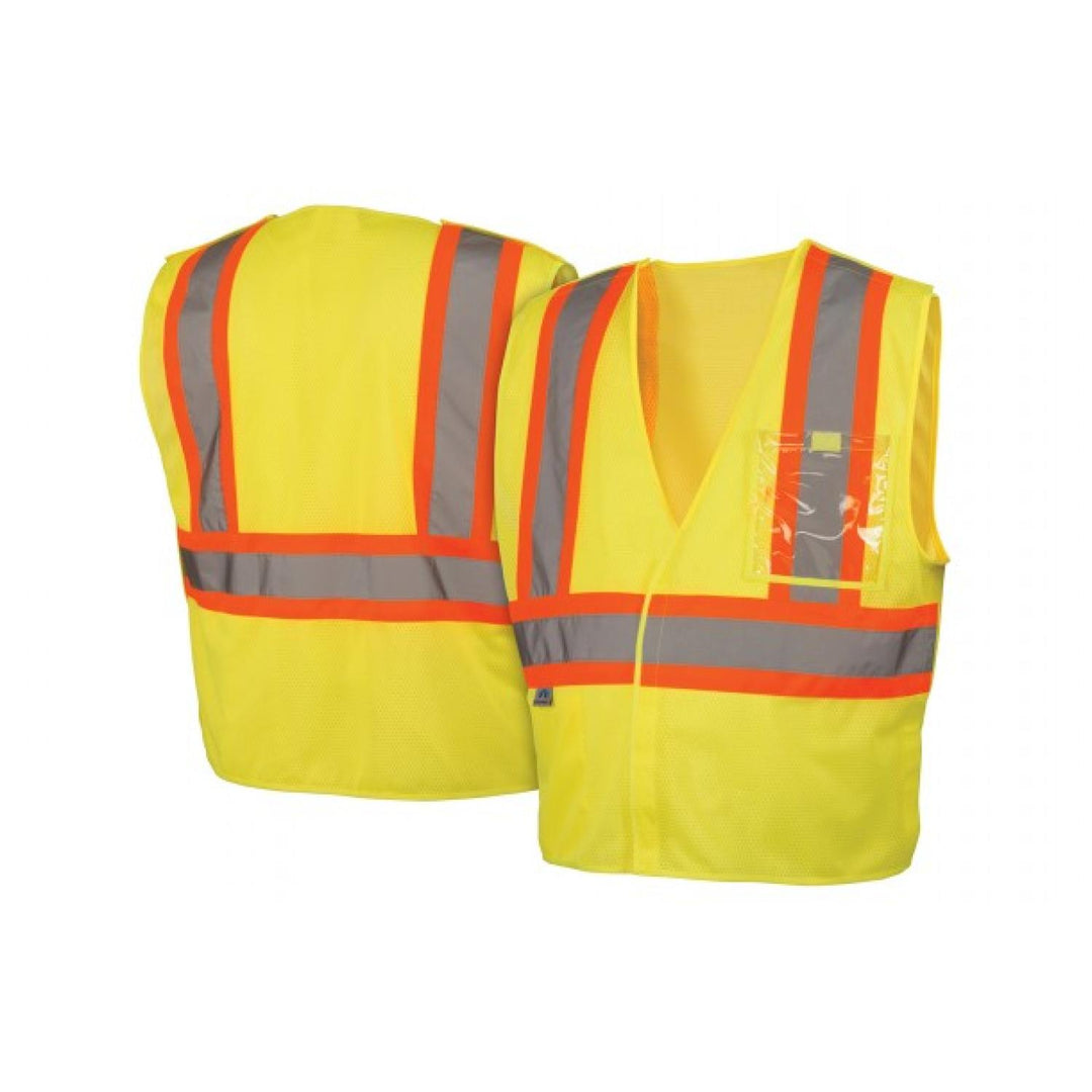 Pyramex RVHL27 Series Type R - Class 2 Hi-Vis Orange Safety Vest