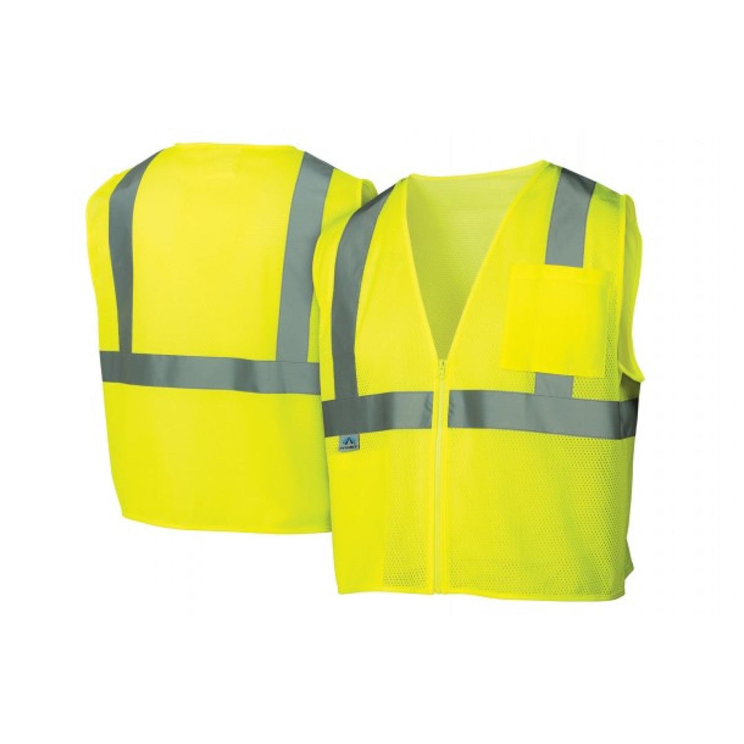 Pyramex Type R - Class 2 Non FR Self Extinguishing Hi-Vis Safety Vest
