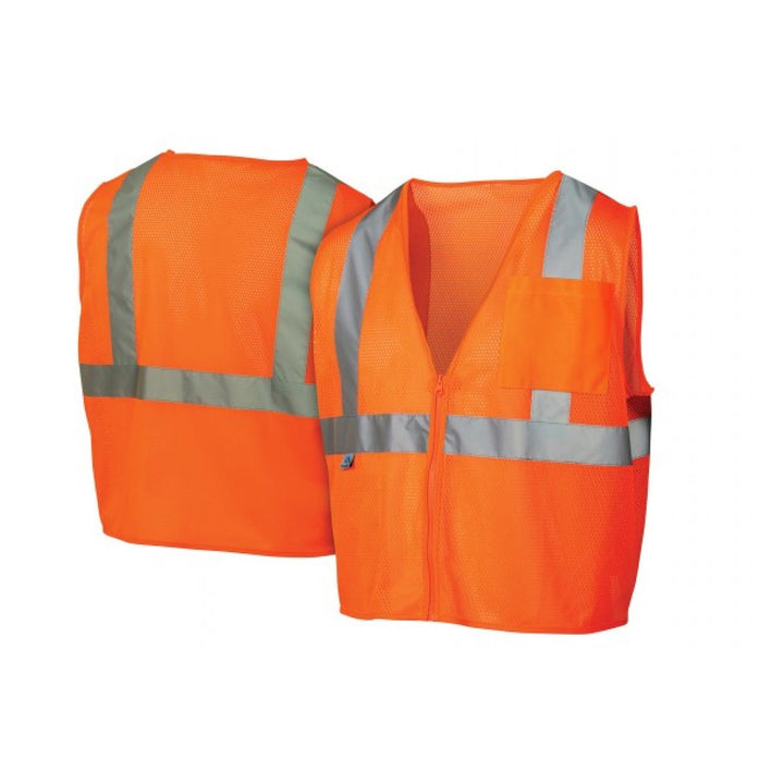 Pyramex Type R - Class 2 Non FR Self Extinguishing Hi-Vis Safety Vest