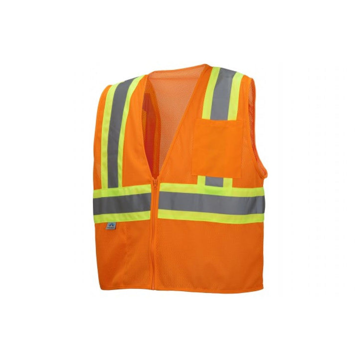 Pyramex Type R - Class 2 Non FR Self Extinguishing Hi-Vis Safety Vest