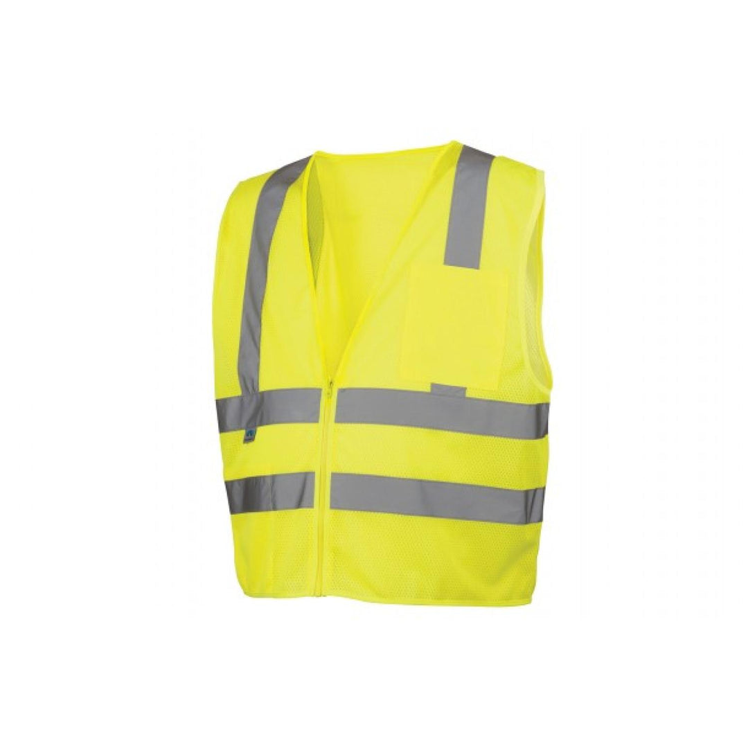 Pyramex RVZ2610 Series Type R - Class 2 Hi-Vis Lime Safety Vest