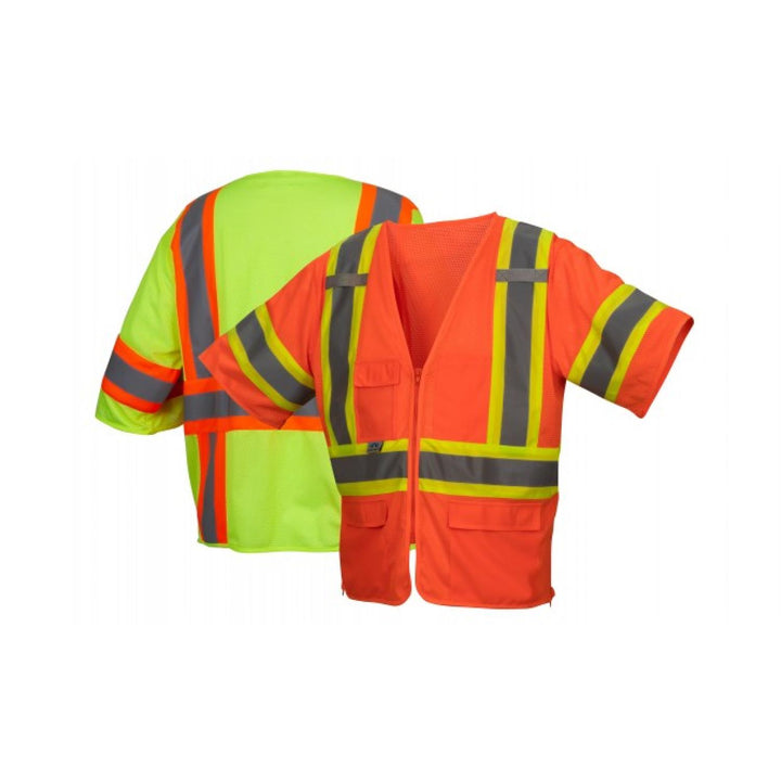 Pyramex RVZ36 Type R - Class 3 Hi-Vis Safety Vest