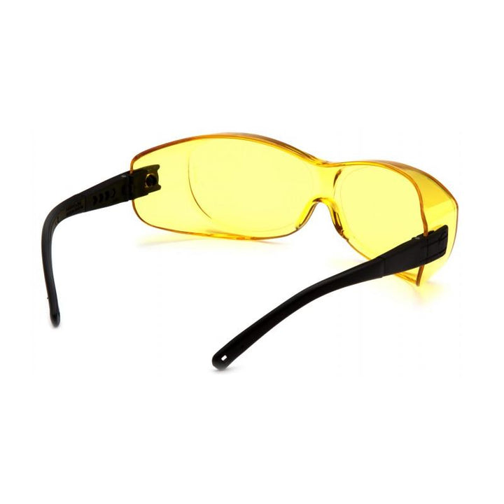Pyramex S3530SJ Pyramex Safety - OTS - Black Frame/Amber Lens