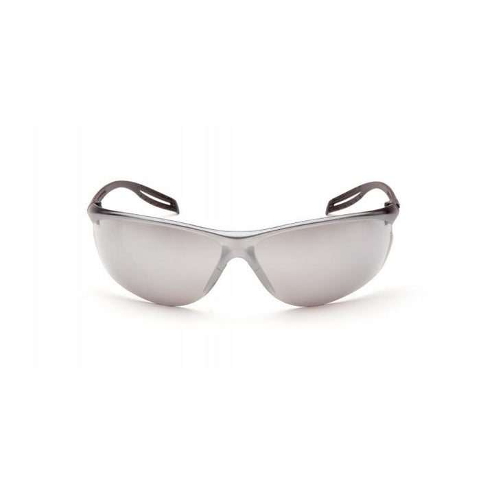 Pyramex S9770S Neshoba Silver Mirror Lens with Black Temples