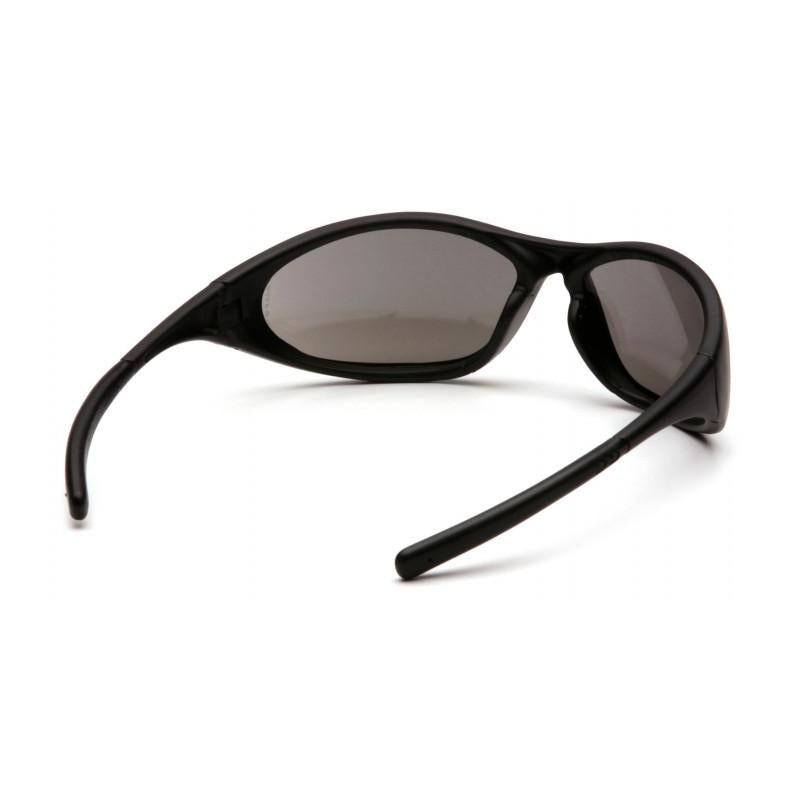 Pyramex SB3370E Zone II Silver Mirror Lens with Matte Black Frame