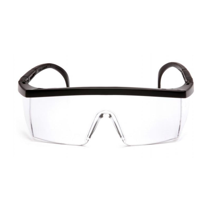 Pyramex SB410SR Integra Clear Lens with Black Ratchet Frame