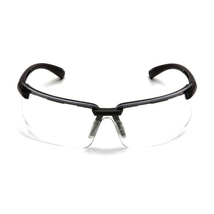 Pyramex SB6110ST Clear Anti-Fog Lens with Black Frame