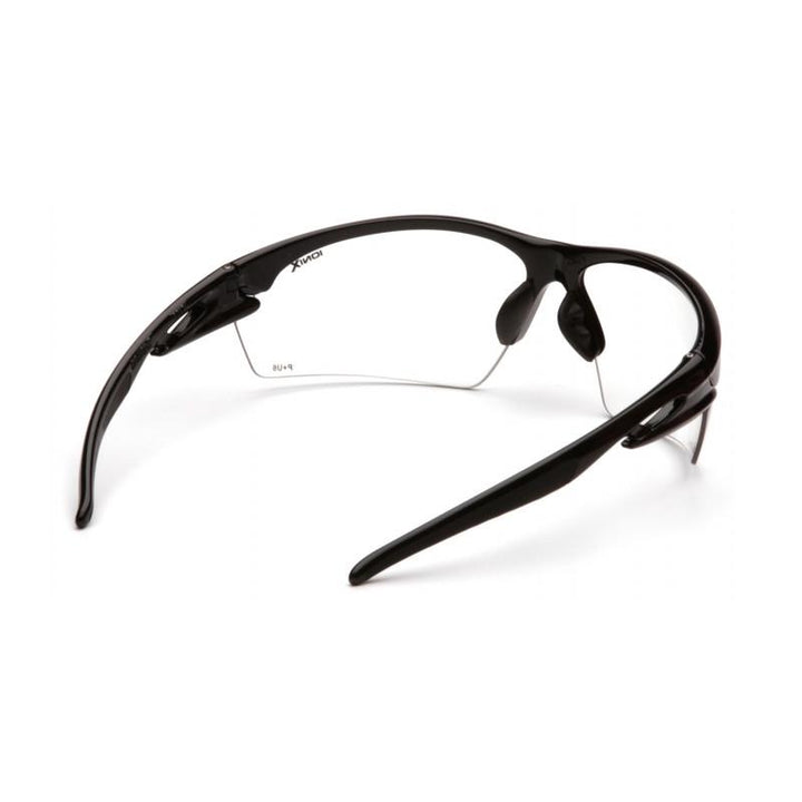 Pyramex SB8110D Ionix Clear Lens and Black Frame