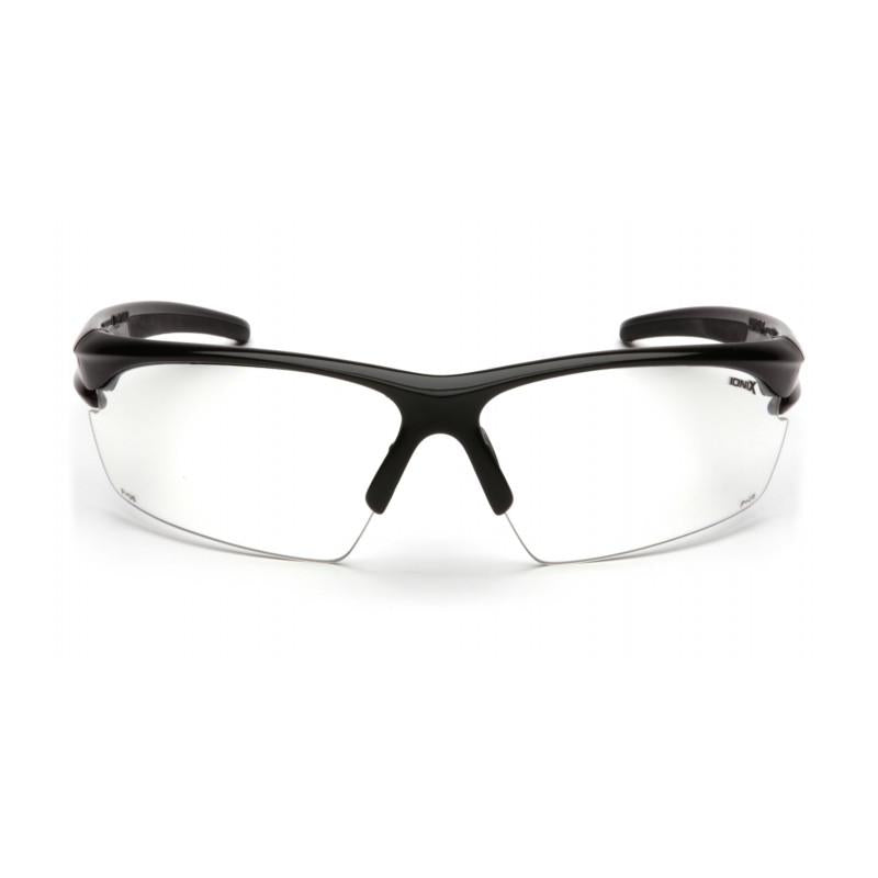 Pyramex SB8110D Ionix Clear Lens and Black Frame