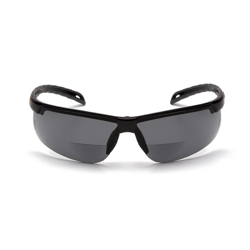 Pyramex SB8620R20 Ever-Lite Gray +2.0 Reader Lens with Black Frame