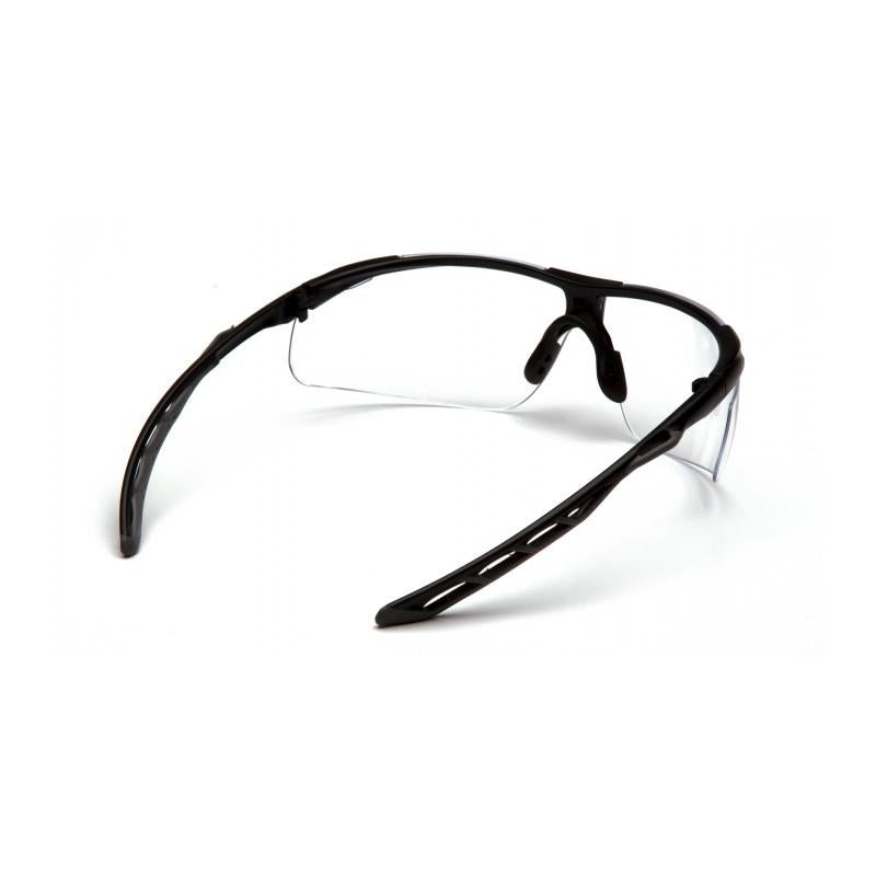 Pyramex SBG10510D Clear Lens with Black and Gray Frame