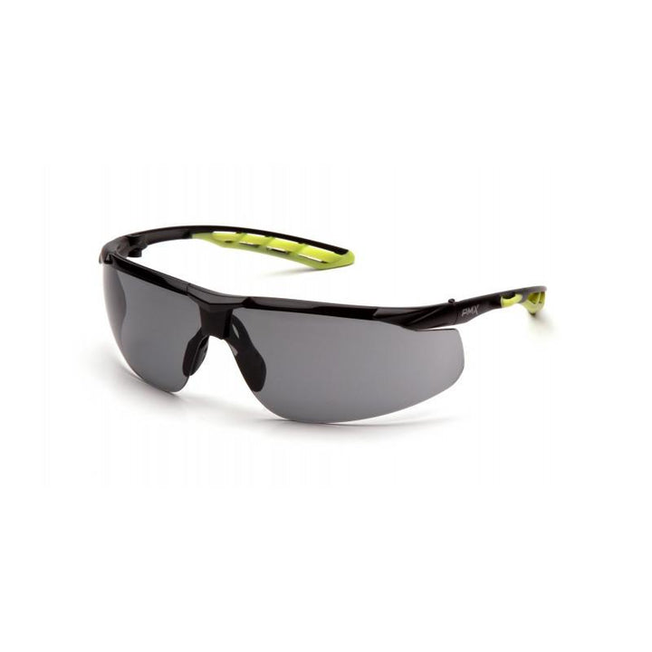 Pyramex SBL10520D Pyramex Safety - Black-lime frame / clear H2MAX anti-fog lens