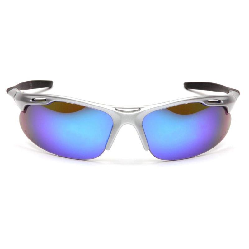 Pyramex SS4585D Avante Ice Blue Mirror Lens with Silver Frame