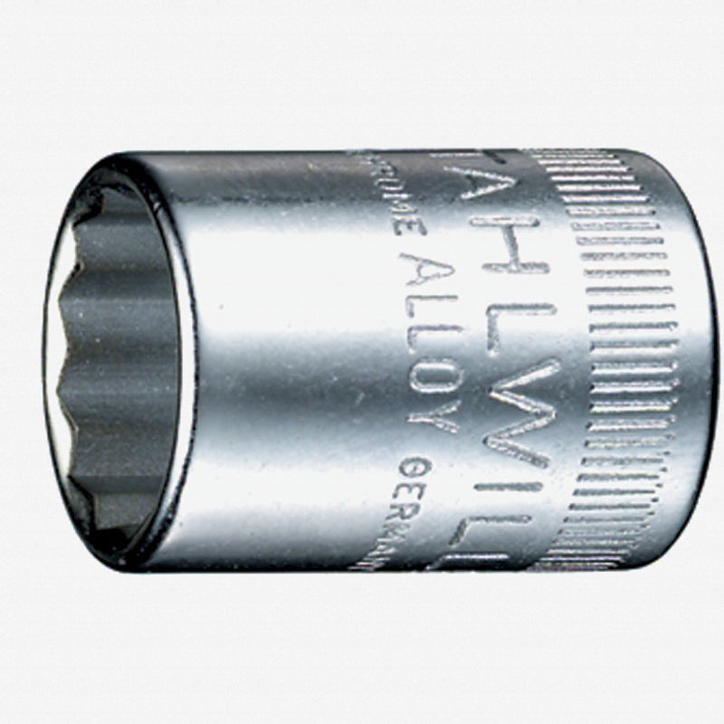 Stahlwille 01530032 Bi-Hex Socket, 40aD 12-pt 1/2" 1/4" Drive