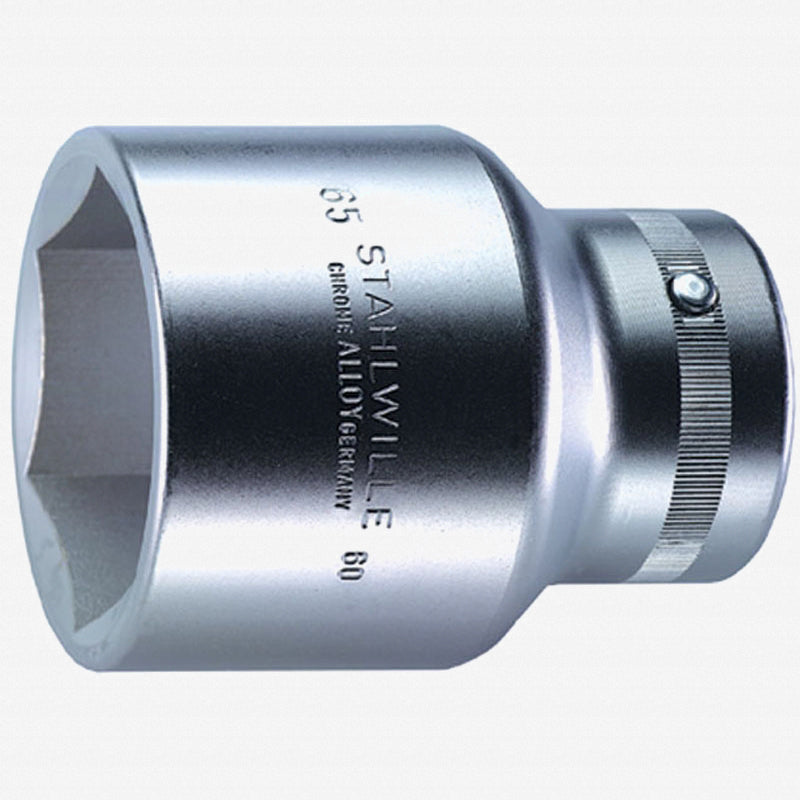 Stahlwille 06010070 Hex 60 1" Drive 6-pt Socket 70 mm