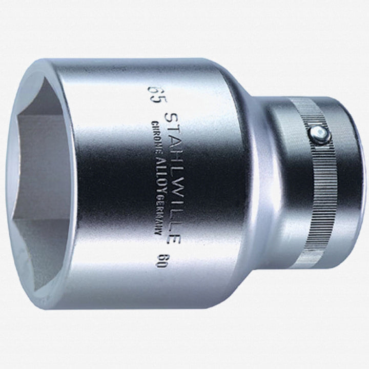 Stahlwille 06010080 Hex 60 1" Drive 6-pt Socket 80 mm