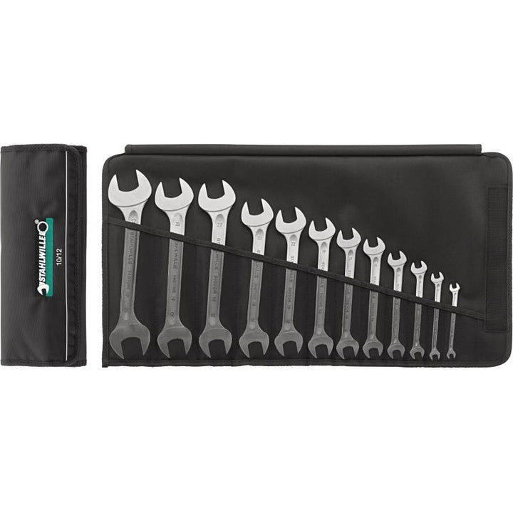 Stahlwille 96400314 10/9 Double open ended Spanner Set,