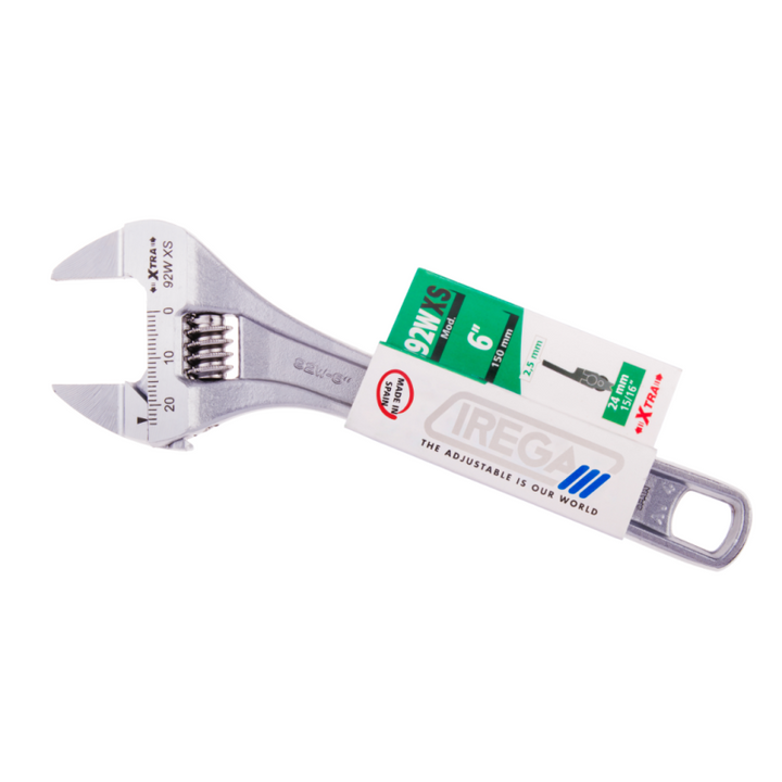 Irega 92XS4 4 Inch Xtra Slim Adjustable Wrench