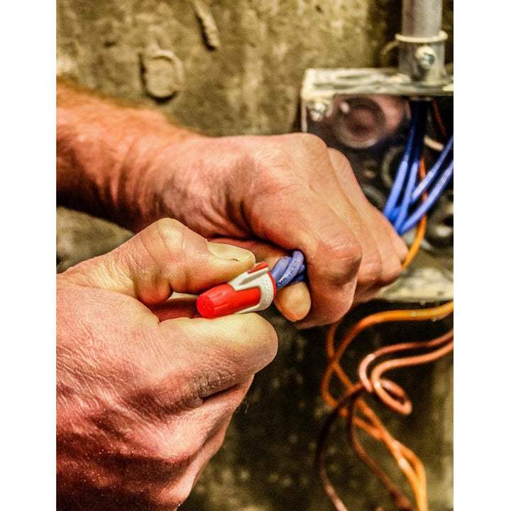 Ideal 30-644J Twister PRO Wire Conn, 344 Red/Tan, 500/Jar