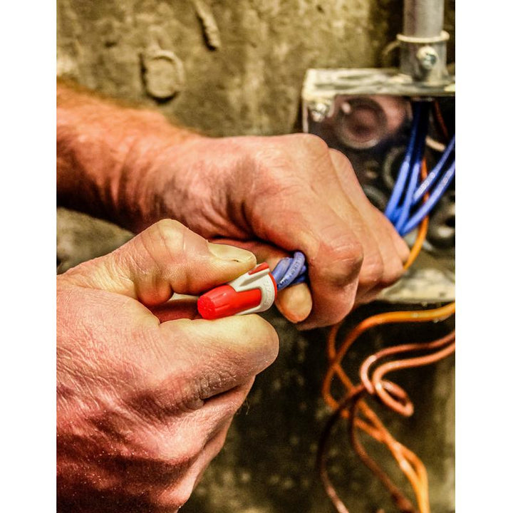 Ideal 30-244J Twister PRO Wire Conn, 344 Red/Tan, 250/Jar